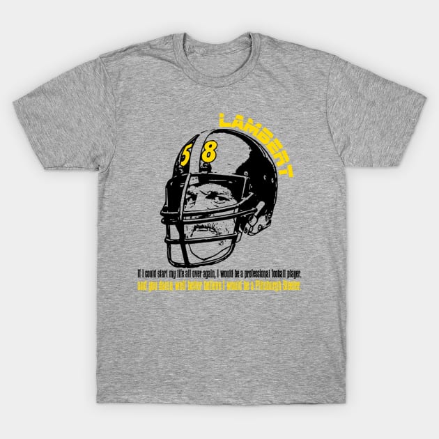 Lambert, badass Pittsburgh LB T-Shirt by MarcusCreative